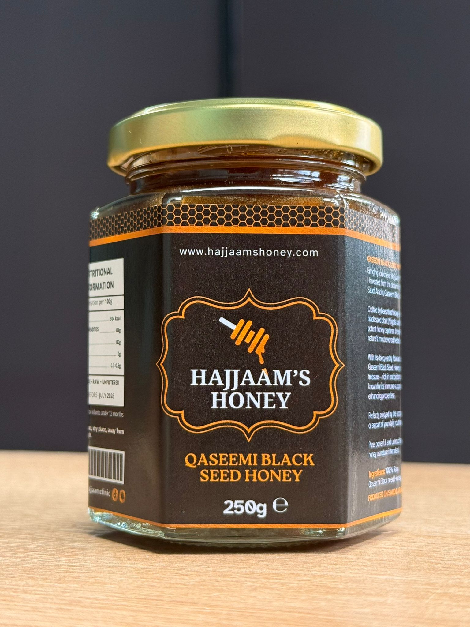 Hajjaam’s Qaseemi Black Seed Honey - Image 3